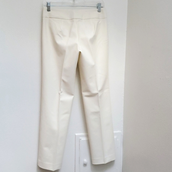 Talbots Petites Signature Off White Dressy Trousers / Slacks Size 2P - Picture 7 of 14